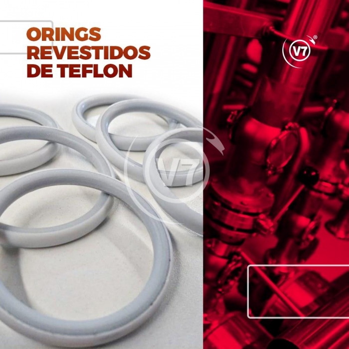 ORINGS REVESTIDOS DE TEFLON